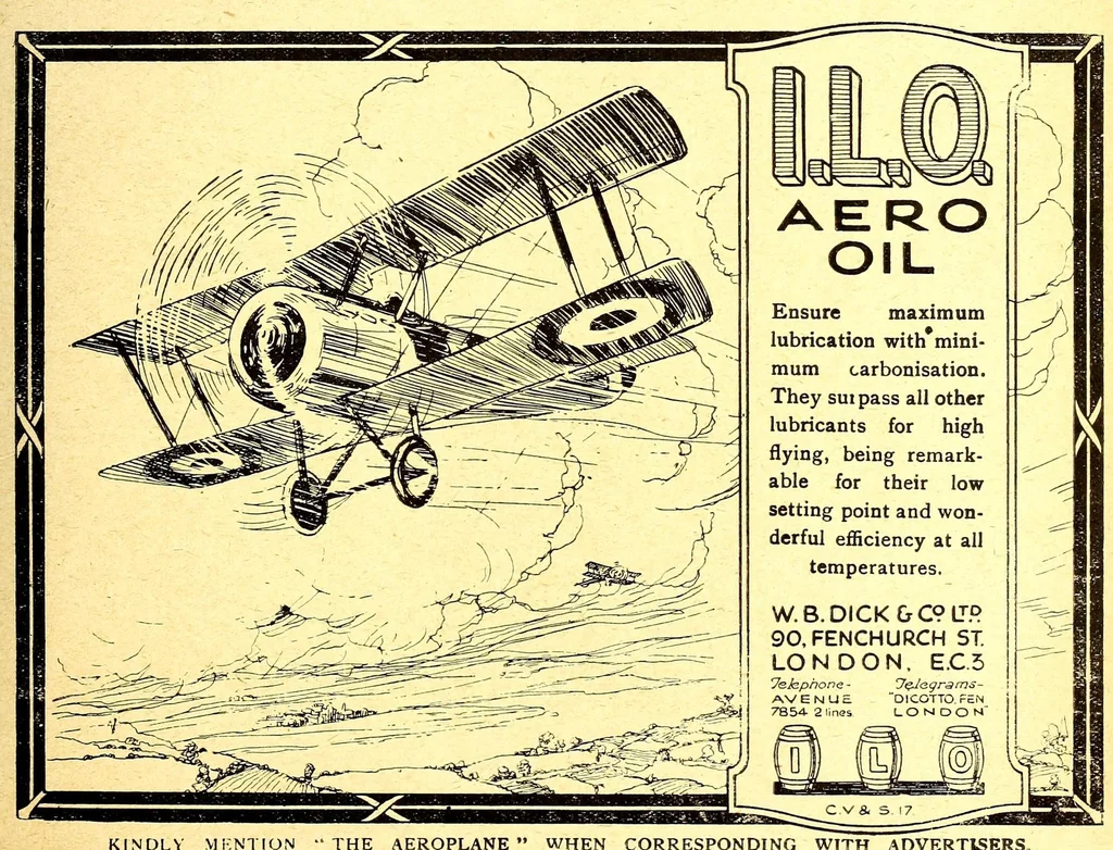 An illustration from The Aeroplane, 1911, leaf 695