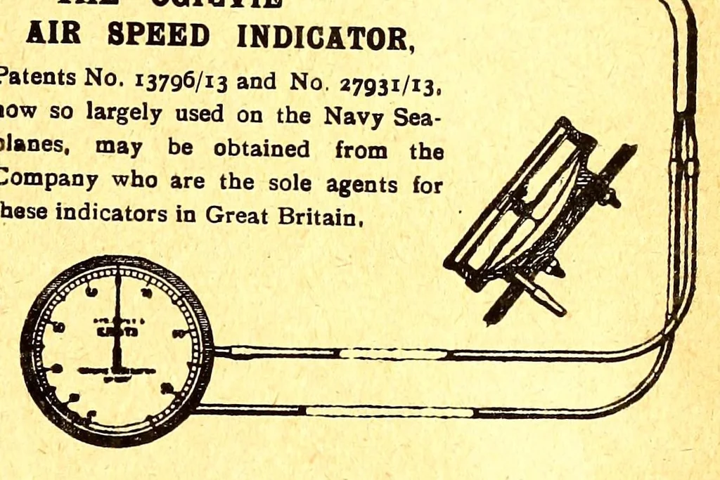 An illustration from The Aeroplane, 1911, leaf 387
