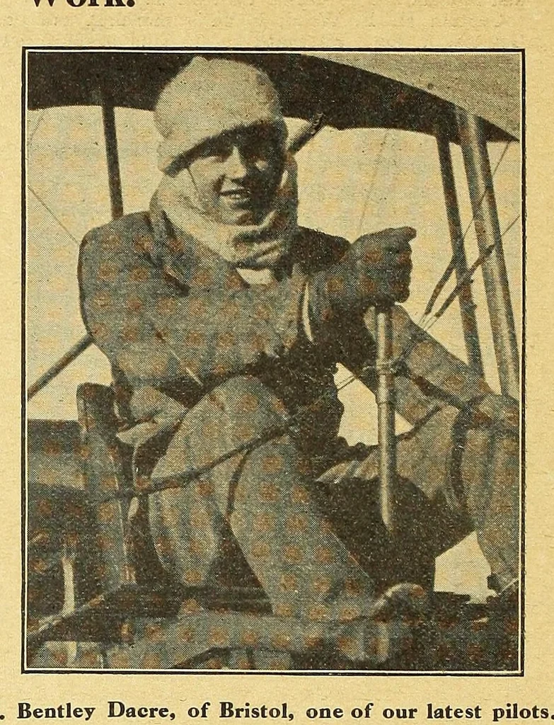 An illustration from The Aeroplane, 1911, leaf 642