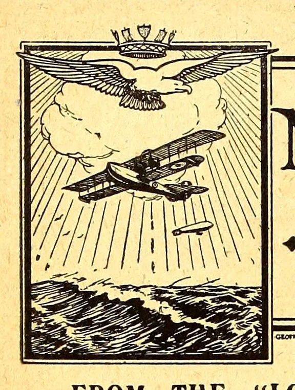An illustration from The Aeroplane, 1911, leaf 514