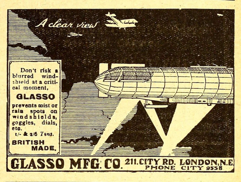 An illustration from The Aeroplane, 1911, leaf 71