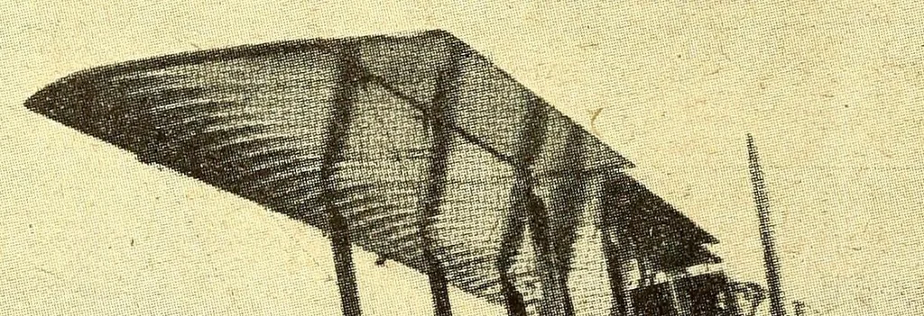 An illustration from The Aeroplane, 1911, leaf 106