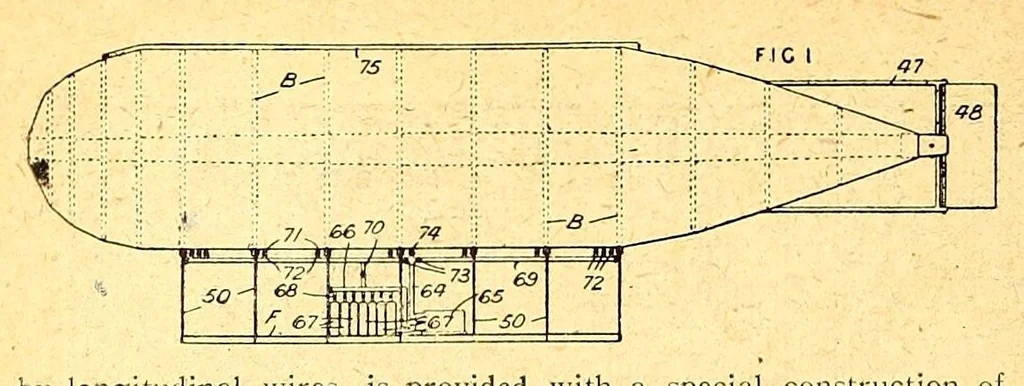 An illustration from The Aeroplane, 1911, leaf 58