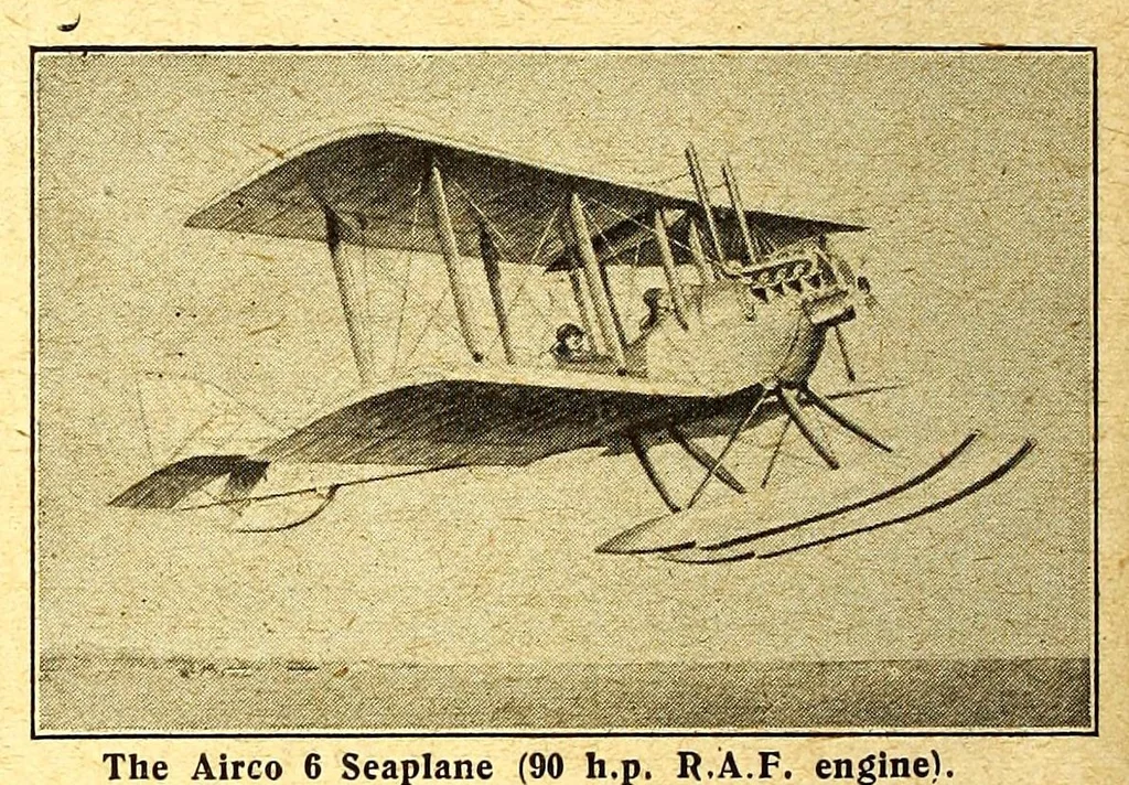 An illustration from The Aeroplane, 1911, leaf 280