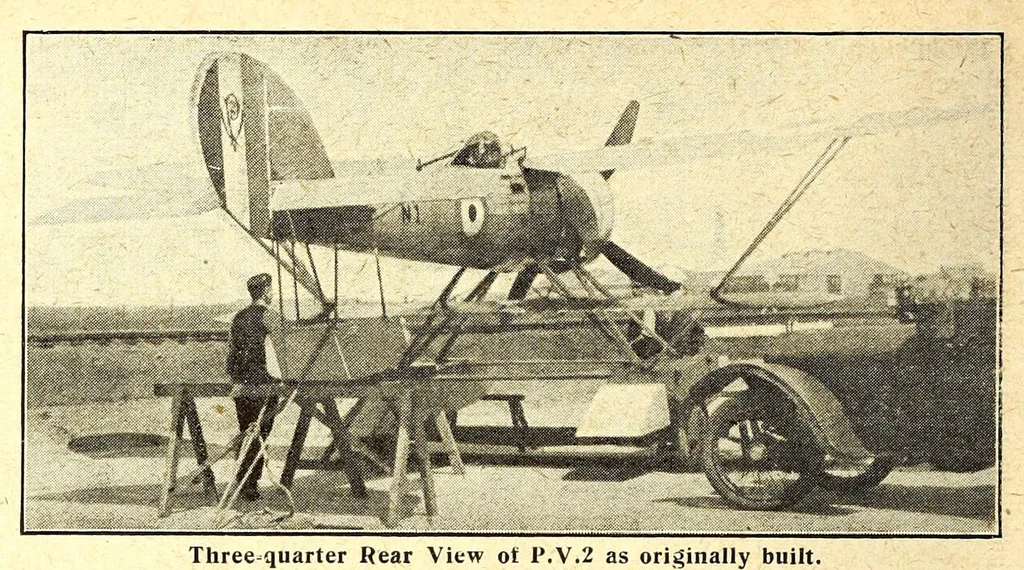 An illustration from The Aeroplane, 1911, leaf 404