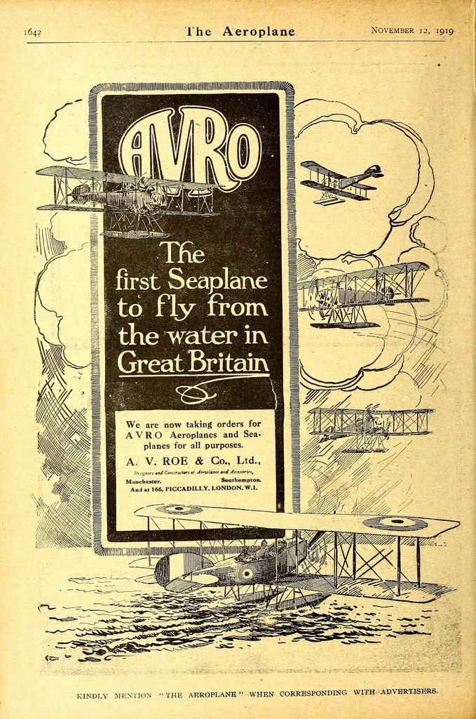 An illustration from The Aeroplane, 1911, leaf 454