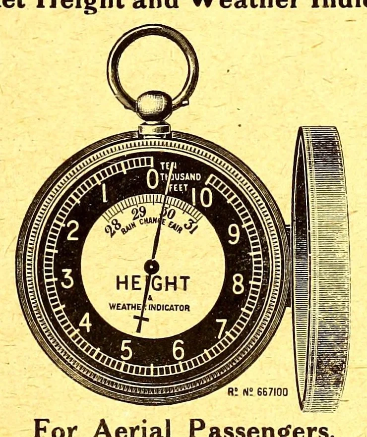An illustration from The Aeroplane, 1911, leaf 935