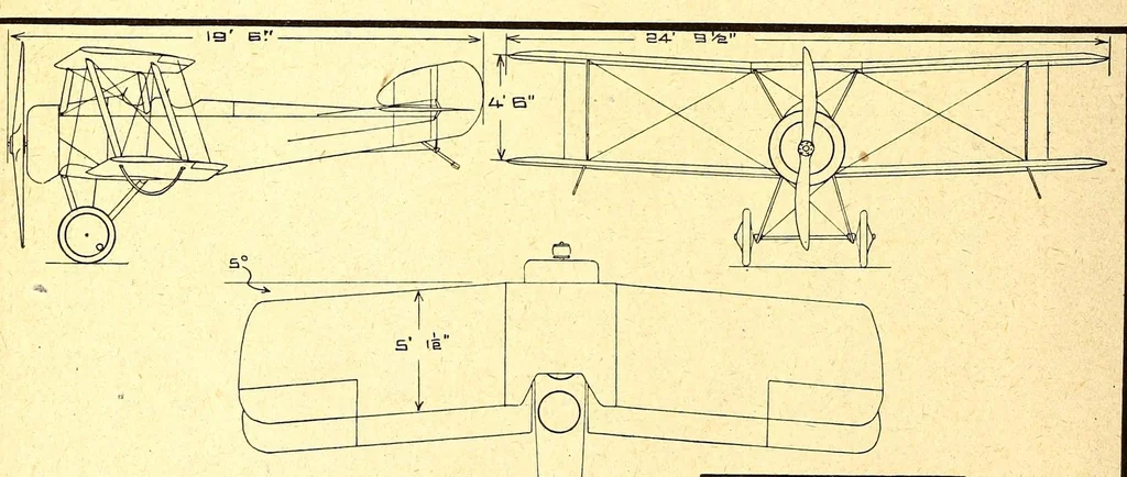 An illustration from The Aeroplane, 1911, leaf 154