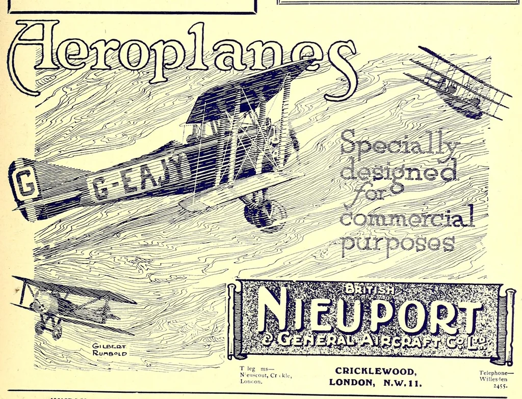 An illustration from The Aeroplane, 1911, leaf 385
