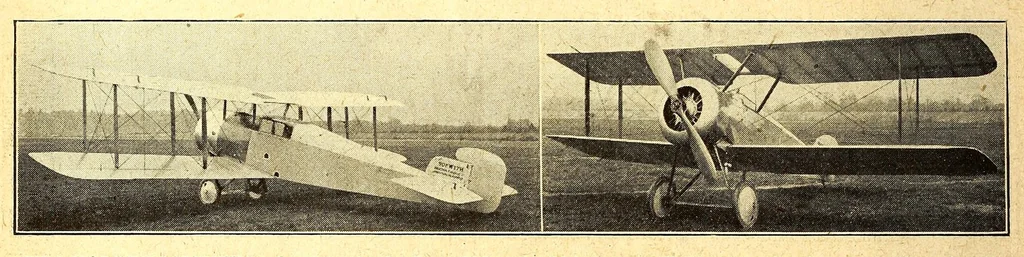 An illustration from The Aeroplane, 1911, leaf 52