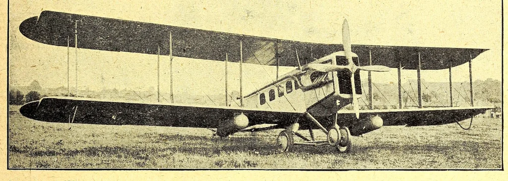 An illustration from The Aeroplane, 1911, leaf 277