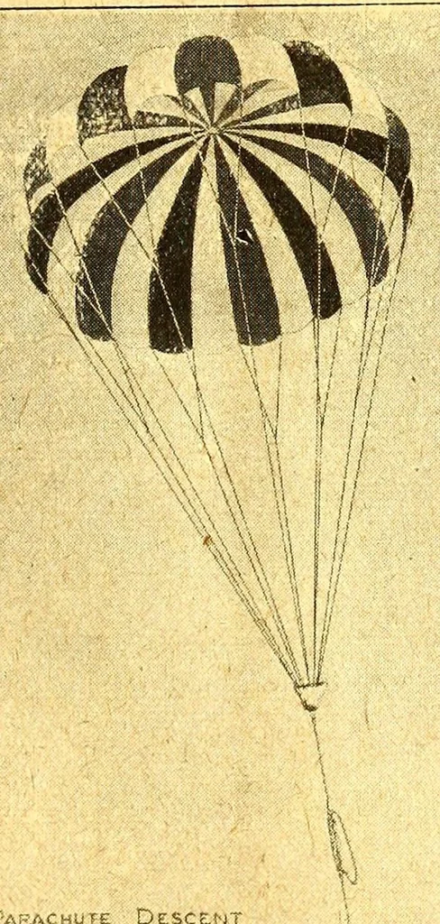 An illustration from The Aeroplane, 1911, leaf 501