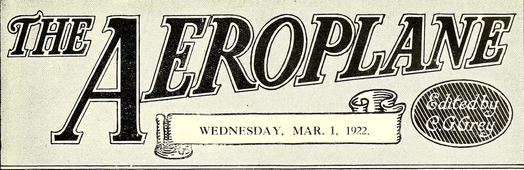 An illustration from The Aeroplane, 1911, leaf 187