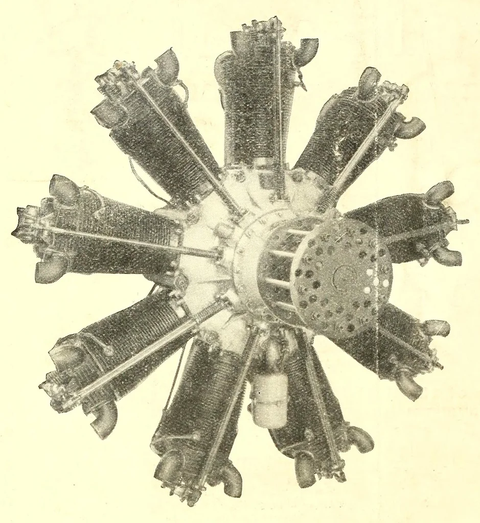 An illustration from The Aeroplane, 1911, leaf 592
