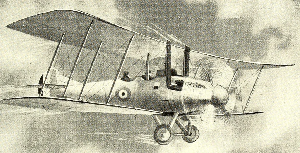 An illustration from The Aeroplane, 1911, leaf 73