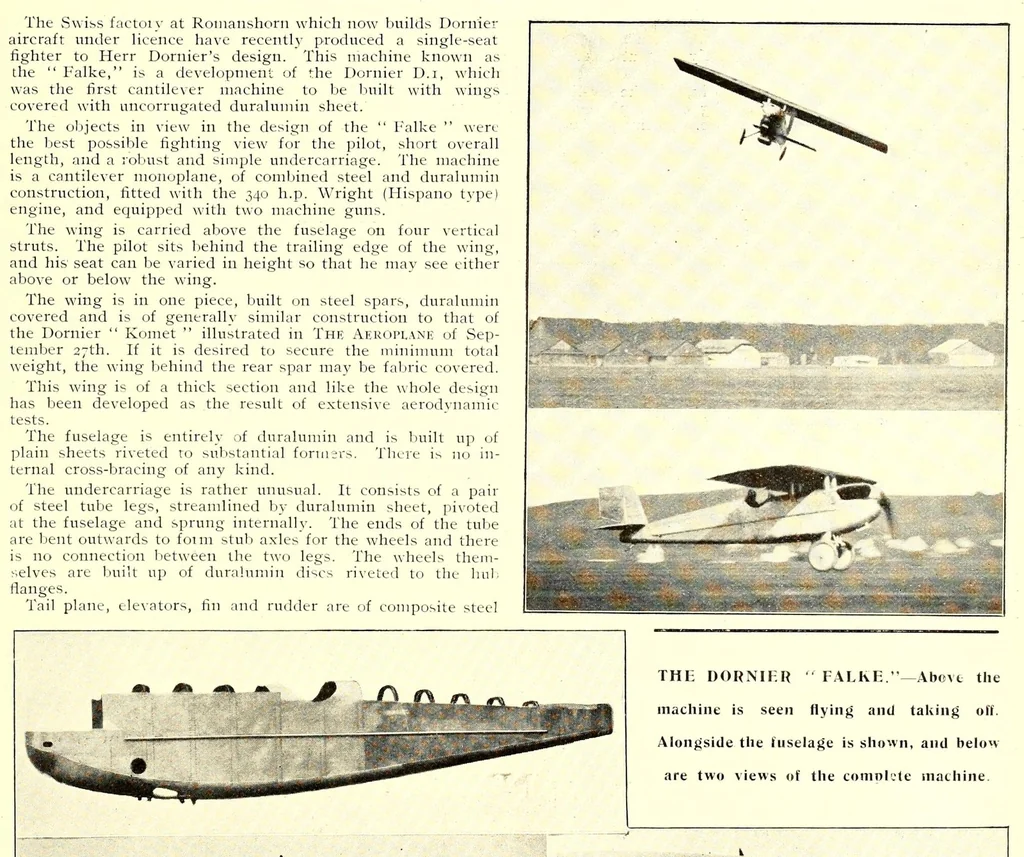 An illustration from The Aeroplane, 1911, leaf 557