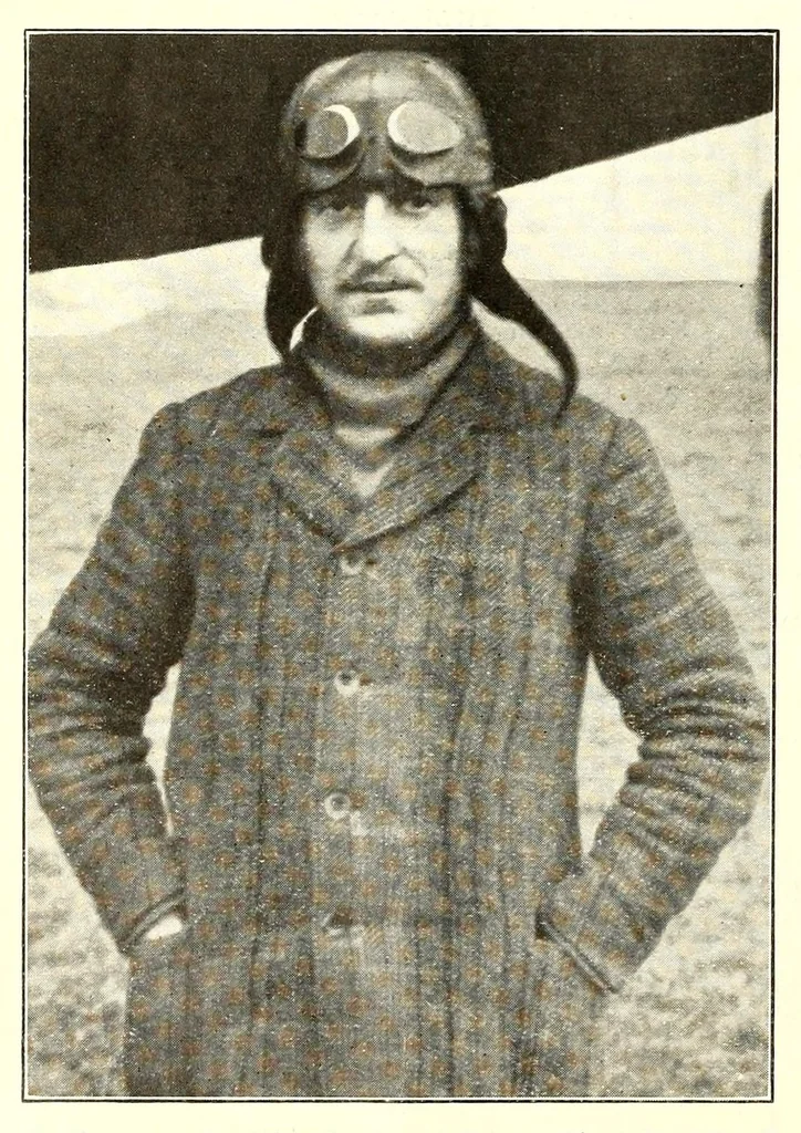 An illustration from The Aeroplane, 1911, leaf 228