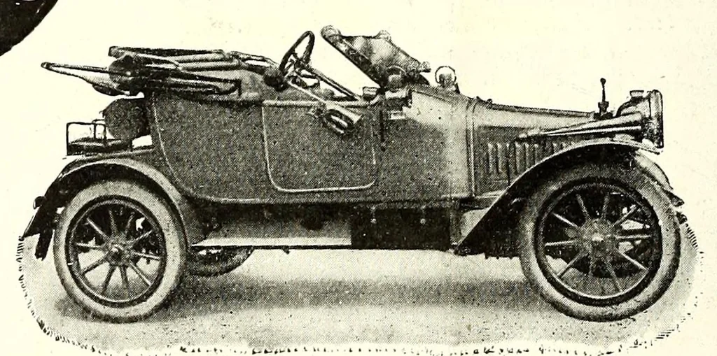 An illustration from The Aeroplane, 1911, leaf 292