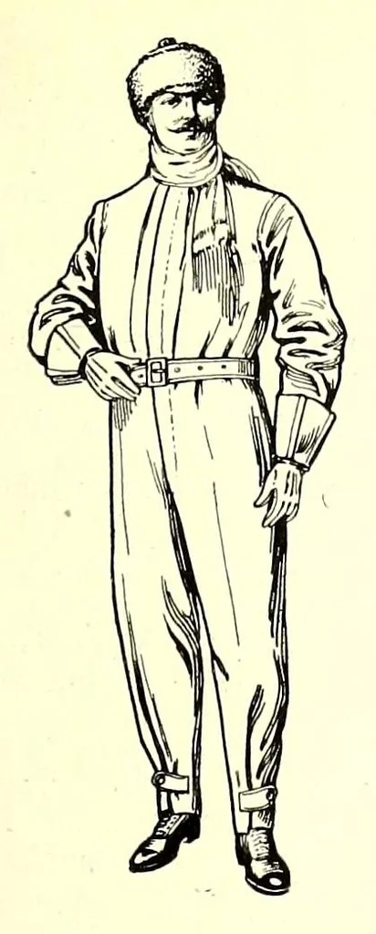 An illustration from The Aeroplane, 1911, leaf 59