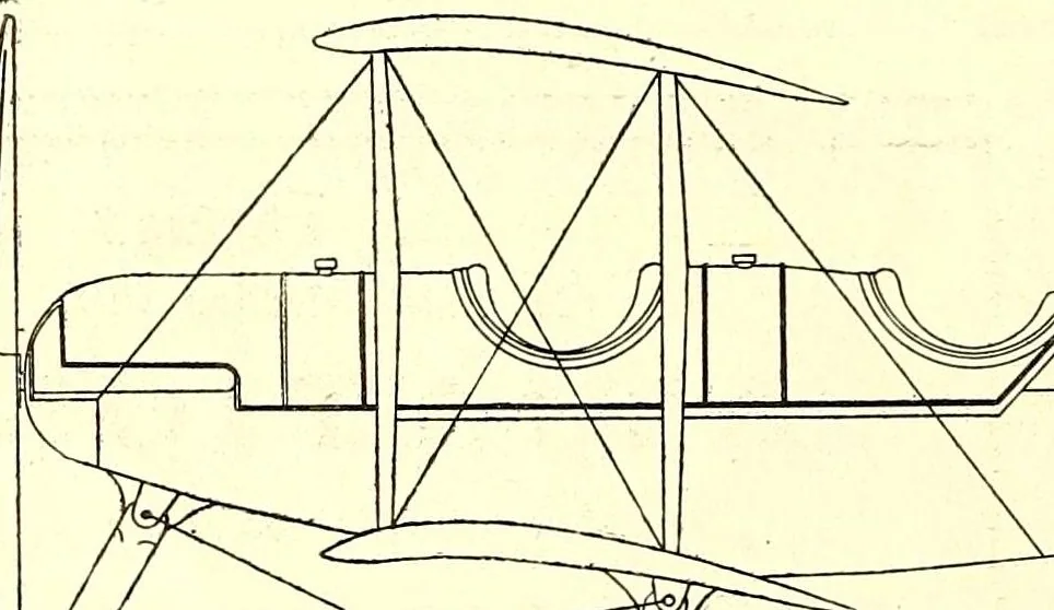 An illustration from The Aeroplane, 1911, leaf 180