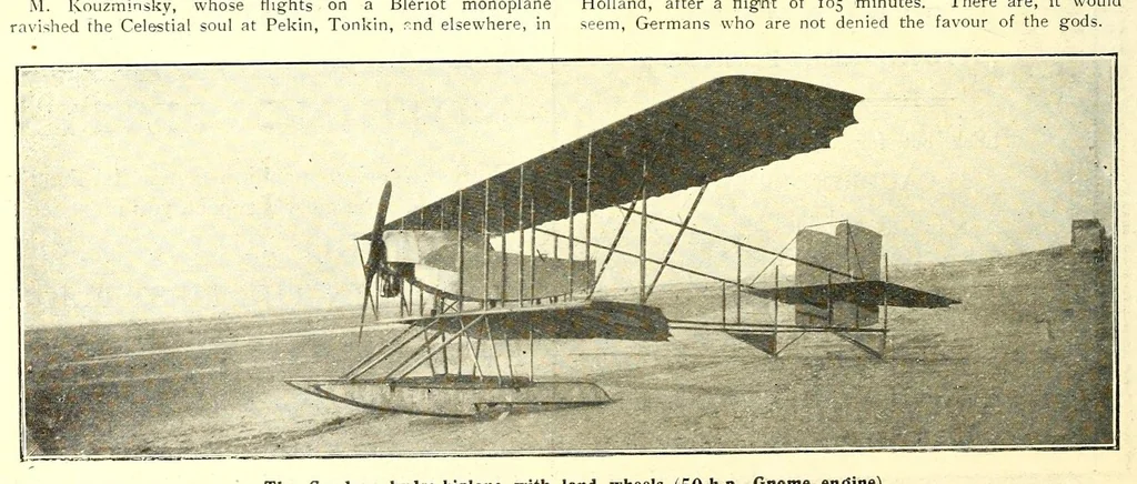 An illustration from The Aeroplane, 1911, leaf 264
