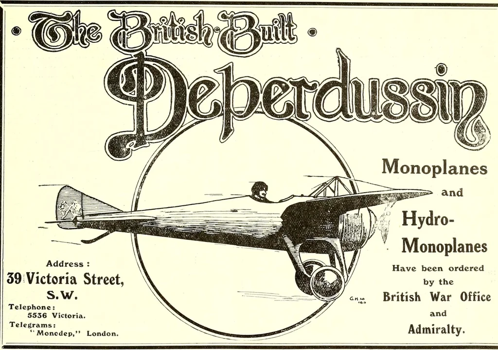 An illustration from The Aeroplane, 1911, leaf 367