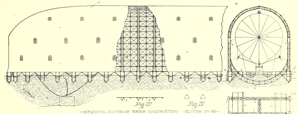 An illustration from The Aeroplane, 1911, leaf 517