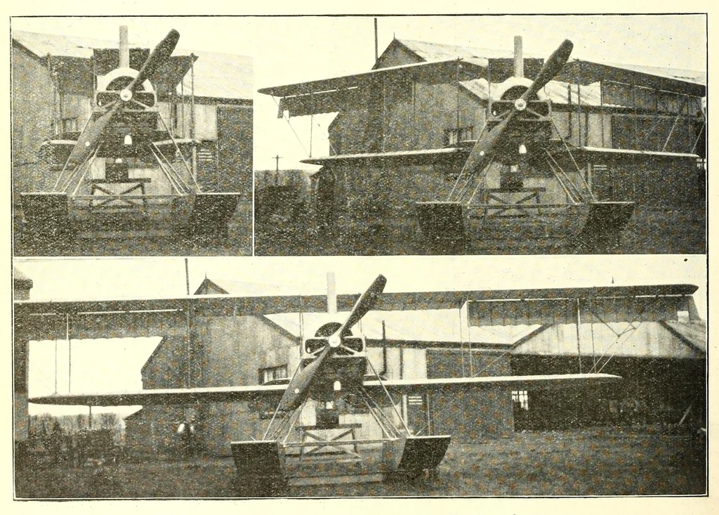 An illustration from The Aeroplane, 1911, leaf 326