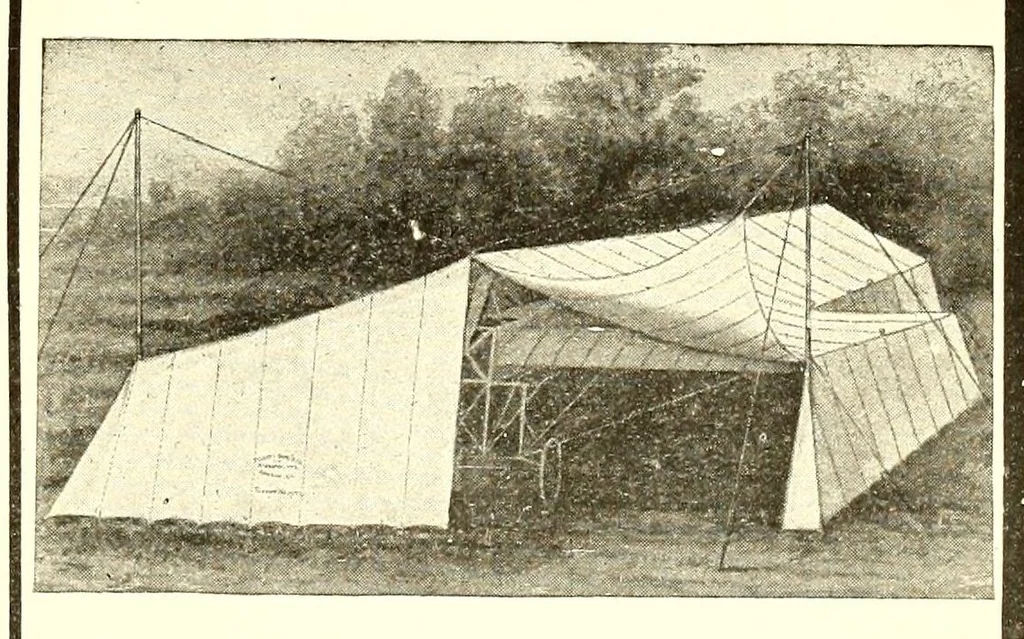 An illustration from The Aeroplane, 1911, leaf 147