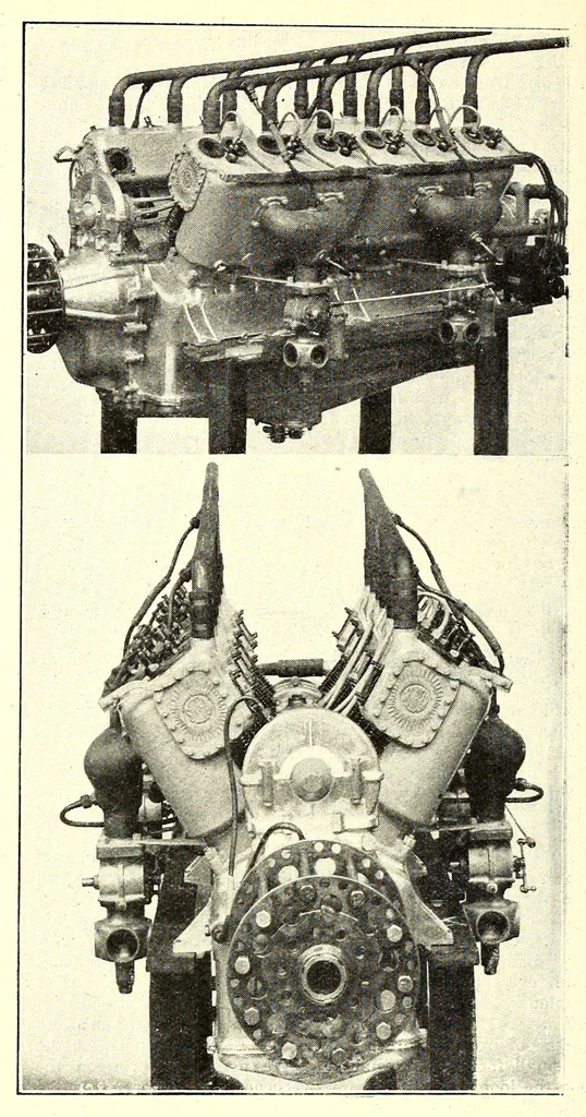 An illustration from The Aeroplane, 1911, leaf 392