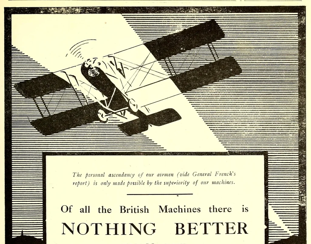 An illustration from The Aeroplane, 1911, leaf 225