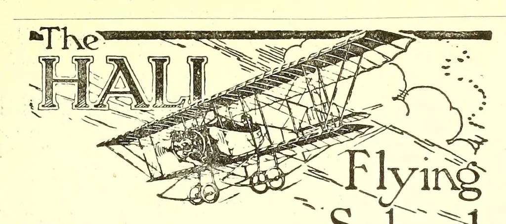 An illustration from The Aeroplane, 1911, leaf 517