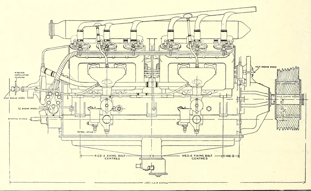 An illustration from The Aeroplane, 1911, leaf 608