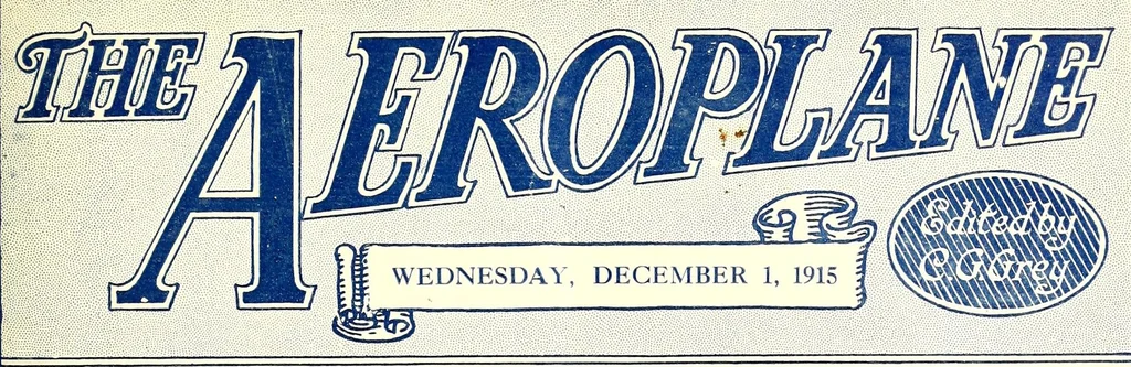 An illustration from The Aeroplane, 1911, leaf 765