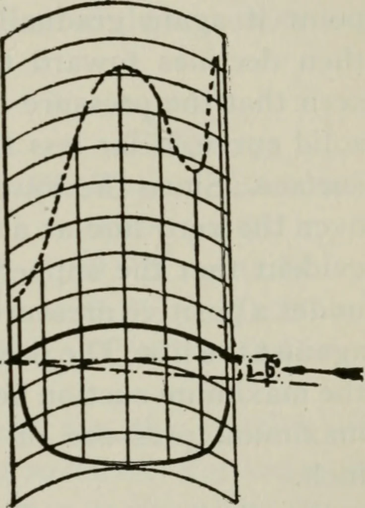An illustration from Aeroplane construction and operation; including notes on aeroplane design and aerodynamic calculation, materials, etc. A comprehensive illustrated manual of instruction for aeroplane constructors, aviators, aero-mechanics, flight officers and students. Adapted either for schools or home study, 1918, leaf 122