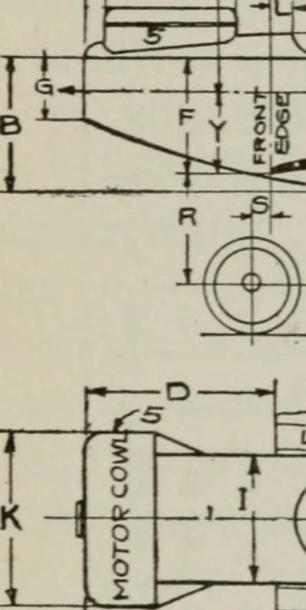 An illustration from Aeroplane construction and operation; including notes on aeroplane design and aerodynamic calculation, materials, etc. A comprehensive illustrated manual of instruction for aeroplane constructors, aviators, aero-mechanics, flight officers and students. Adapted either for schools or home study, 1918, leaf 254