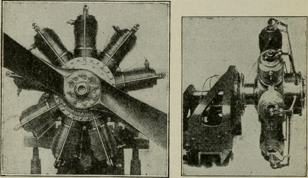 An illustration from Aeroplane construction and operation; including notes on aeroplane design and aerodynamic calculation, materials, etc. A comprehensive illustrated manual of instruction for aeroplane constructors, aviators, aero-mechanics, flight officers and students. Adapted either for schools or home study, 1918, leaf 409