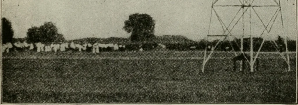 An illustration from Aeroplane construction and operation; including notes on aeroplane design and aerodynamic calculation, materials, etc. A comprehensive illustrated manual of instruction for aeroplane constructors, aviators, aero-mechanics, flight officers and students. Adapted either for schools or home study, 1918, leaf 42