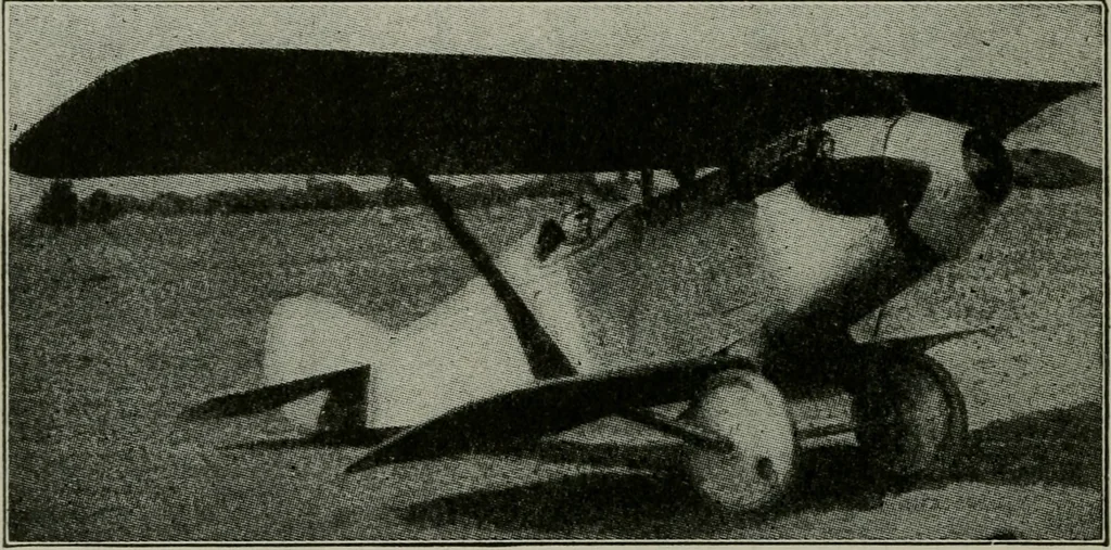 An illustration from Aeroplane construction and operation; including notes on aeroplane design and aerodynamic calculation, materials, etc. A comprehensive illustrated manual of instruction for aeroplane constructors, aviators, aero-mechanics, flight officers and students. Adapted either for schools or home study, 1918, leaf 51