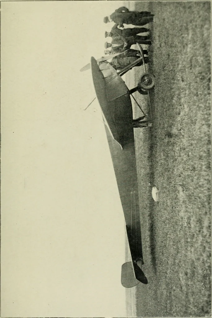 An illustration from The aeroplane in war, 1912, leaf 28