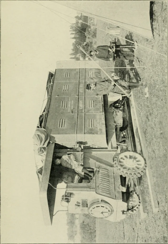An illustration from The aeroplane in war, 1912, leaf 290