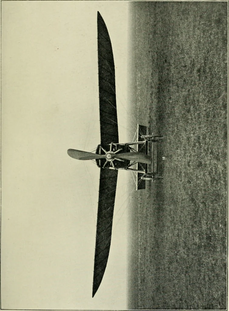 An illustration from The aeroplane in war, 1912, leaf 38