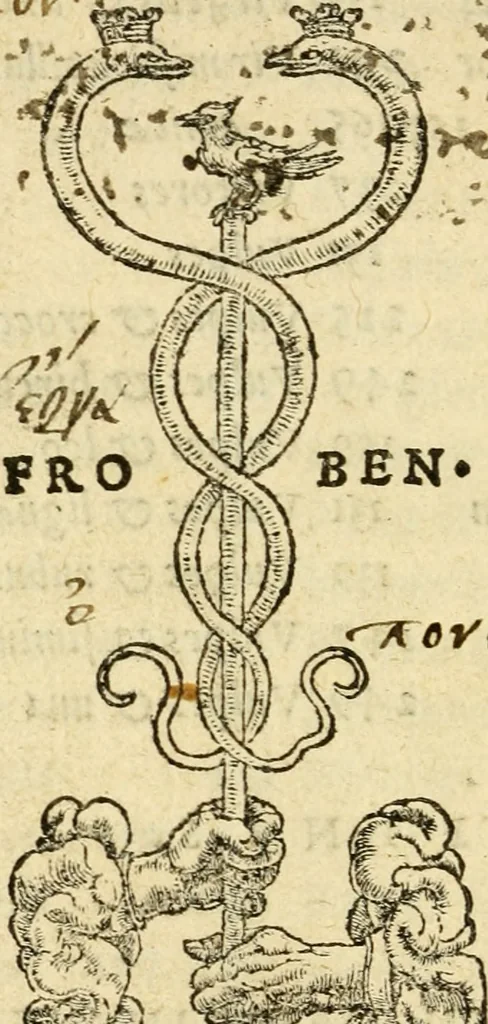An illustration from Aesopi Phrygis Fabellae Graece et Latine : cum alijs opusculis, quorum index proxima refertur pagella, 1534, leaf 371