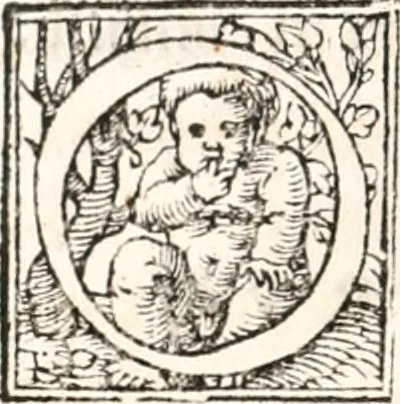 An illustration from Aesopi Phrygis Fabulae græce et latinè : cum alijs opusculis, quorum index proxima refertur pagella, 1544, leaf 261