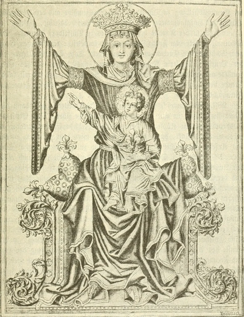 An illustration from Aesthetik, 1886, leaf 110