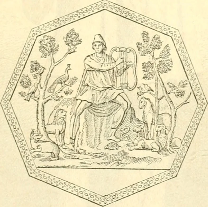 An illustration from Aesthetik, 1886, leaf 678