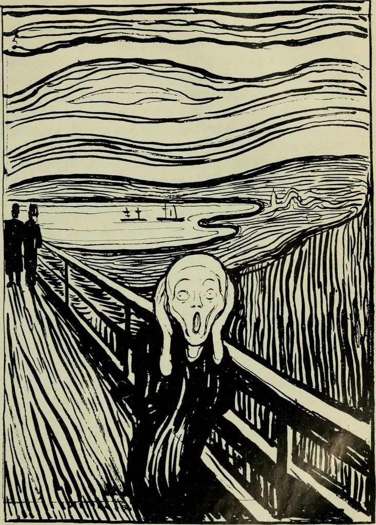 An illustration from Aesthetik des Lichts, 1908, leaf 102