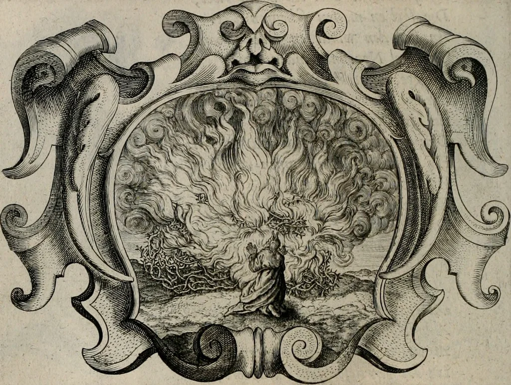 An illustration from Af-Beeldinghe van d'eerste eeuwe der Societeyt Iesu voor ooghen ghestelt door de Duyts-Nederlantsche prouincie der seluer Societeyt, 1640, leaf 115