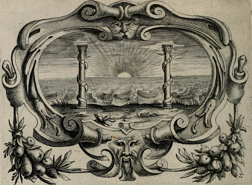 An illustration from Af-Beeldinghe van d'eerste eeuwe der Societeyt Iesu voor ooghen ghestelt door de Duyts-Nederlantsche prouincie der seluer Societeyt, 1640, leaf 217