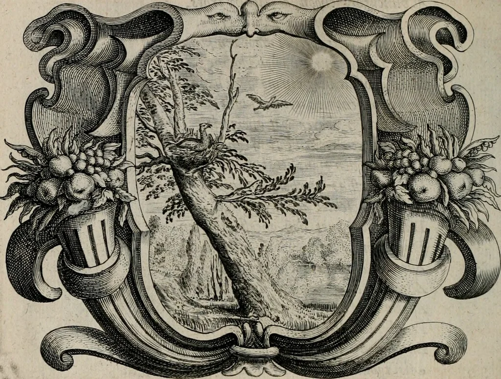 An illustration from Af-Beeldinghe van d'eerste eeuwe der Societeyt Iesu voor ooghen ghestelt door de Duyts-Nederlantsche prouincie der seluer Societeyt, 1640, leaf 221